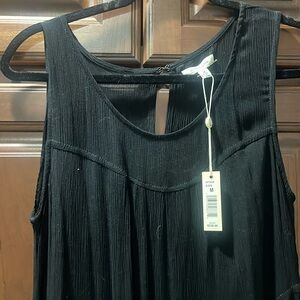 Max Studio- black maxi dress size M